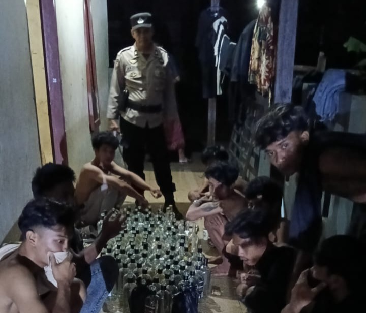 Polsek Minasatene Gerebek Pesta Miras, Pemilik Kos Kena Tegur