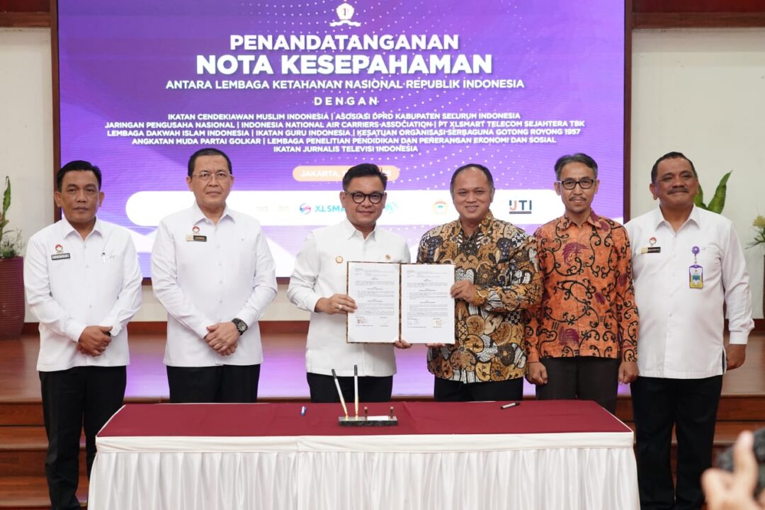 IJTI dan Lemhannas RI Jalin MoU, Penguatan Wawasan Kebangsaan Jurnalis
