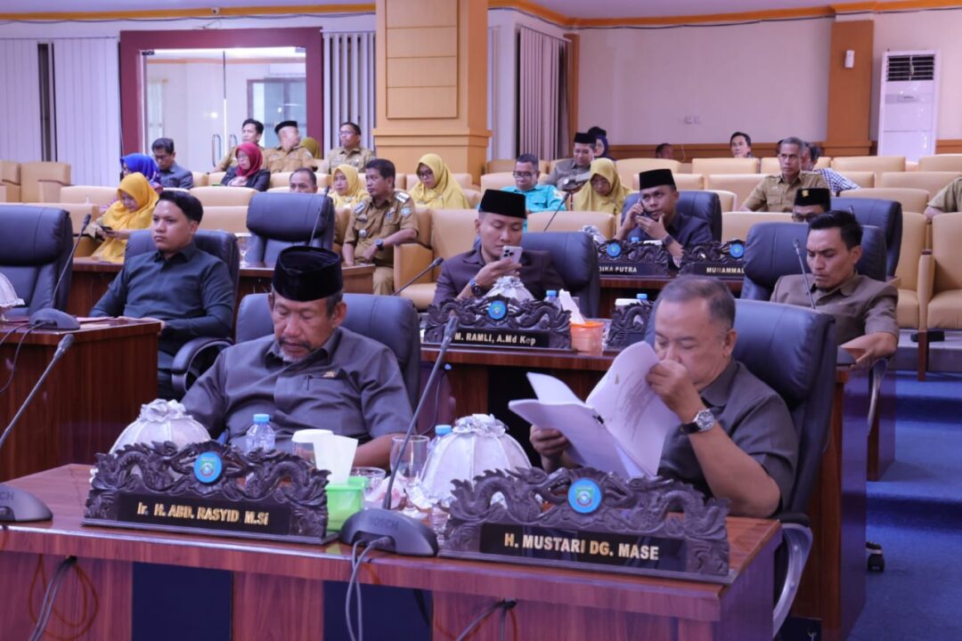 DPRD Pangkep Bahas Jawaban Bupati soal APBD dan RPJMD