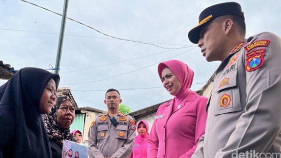 Kapolresta Banyuwangi Kunjungi Keluarga Korban KMP Tunu, Beri Bantuan dan Beasiswa