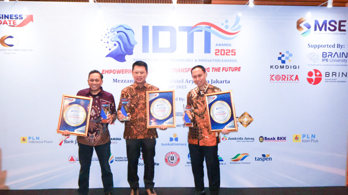 PT Semen Tonasa Raih Tiga Penghargaan Nasional di Ajang Digital Transformation Awards
