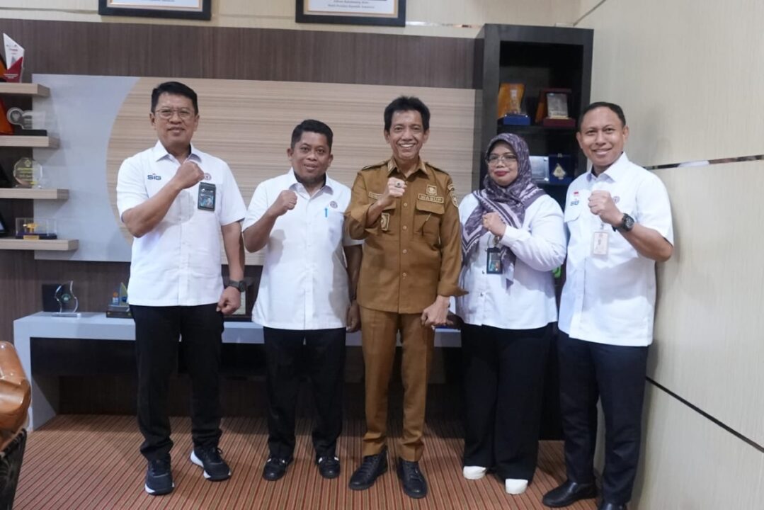 Direksi PT Semen Tonasa Silaturahmi dengan Pemkab Pangkep