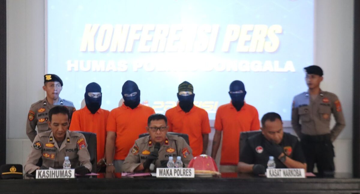 Polres Donggala Ungkap 3 Kasus Narkotika