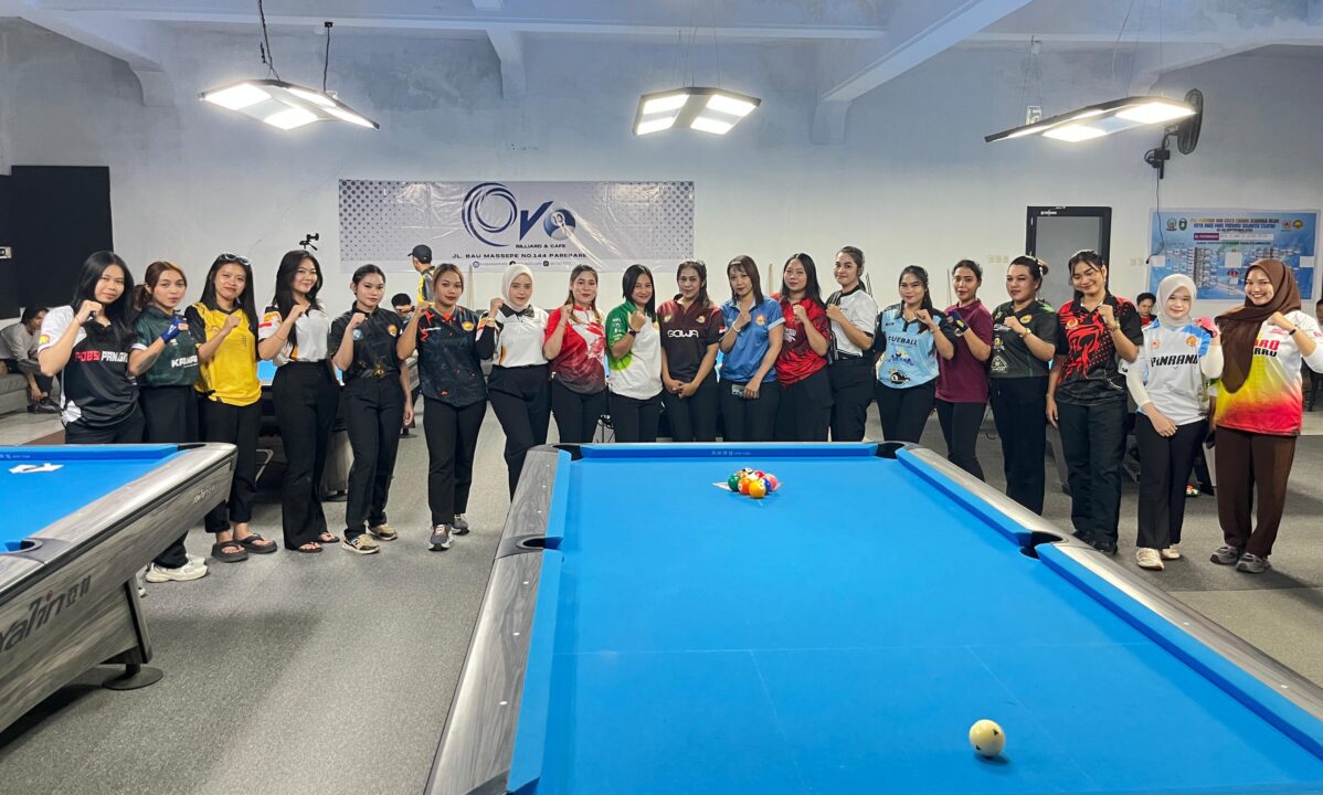Atlet Cabor Biliar Pangkep Lolos ke Porprov 2026 Wajo-Bone