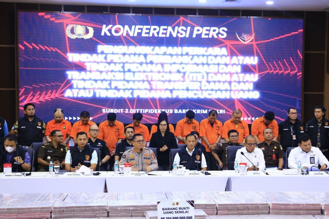 Dittipideksus Bareskrim Polri Gulung Jaringan Pembobol Rekening Dormant