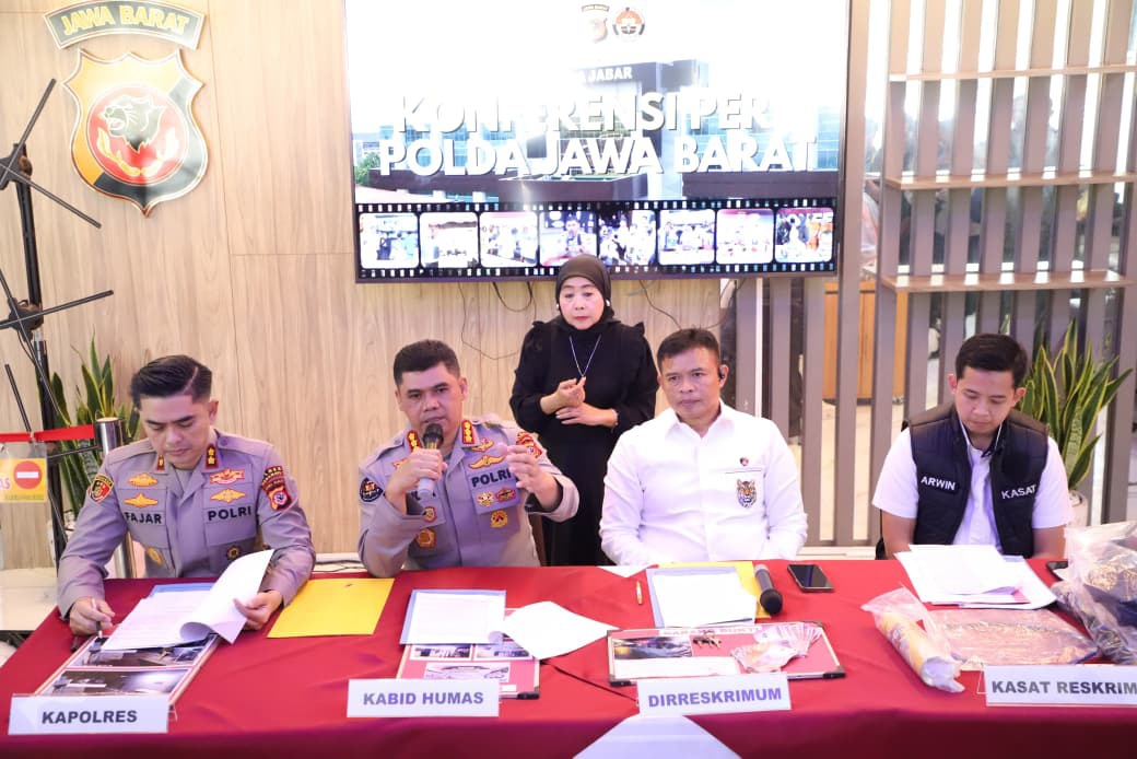 Polda Jabar Bongkar Kasus Pembunuhan Sadis Indramayu