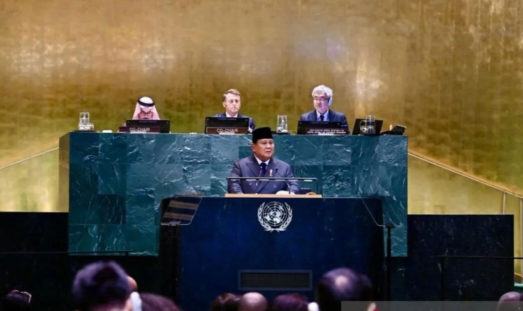 Prabowo Tegaskan Dukungan Palestina di Forum PBB