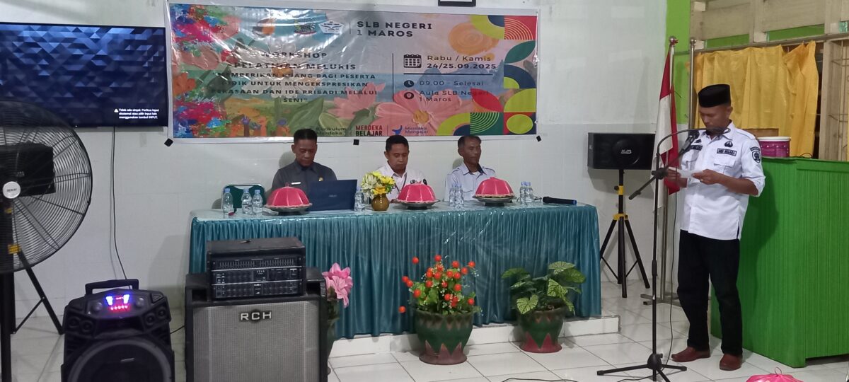SLBN 1 Maros Dorong Pengembangan Talenta Siswa Lewat Seni