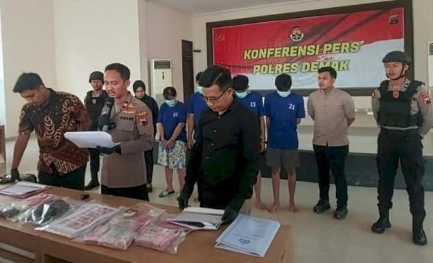Empat Pengedar Uang Palsu Ditangkap di Jawa Tengah