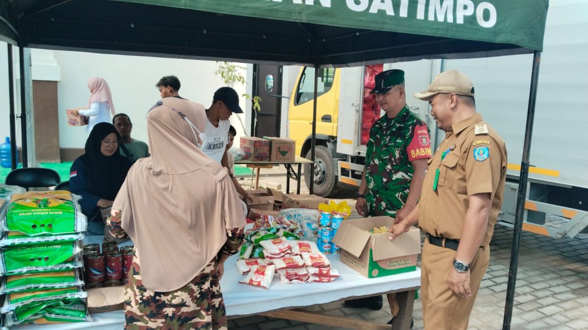 Stabilisasi Harga, DKP3 dan Kelurahan Satimpo Gelar Pangan Murah