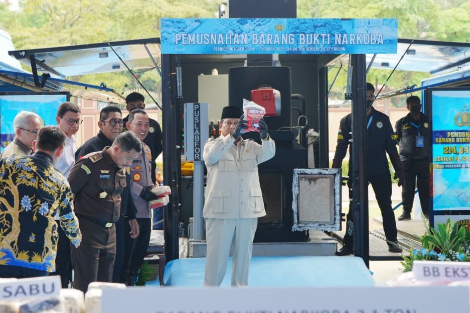 Prabowo Ingin Semua Daerah Punya Pusat Rehabilitasi Narkoba