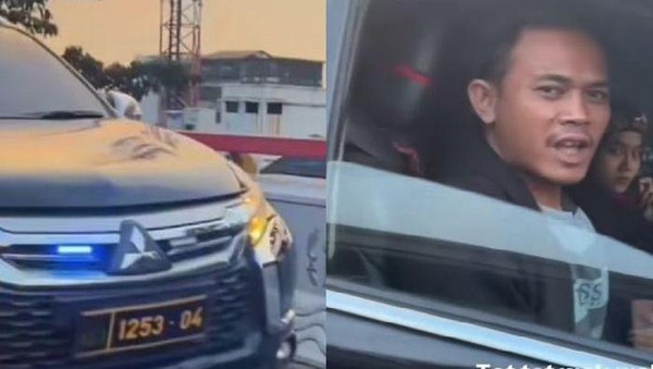 Ngaku Polisi? Pengemudi Pajero Berpelat Dinas Palsu Akhirnya Diamankan