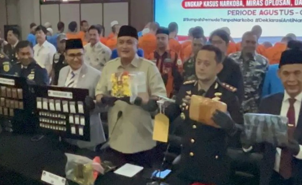Polres Bogor Ungkap 114 Kasus Narkoba dalam Tiga Bulan