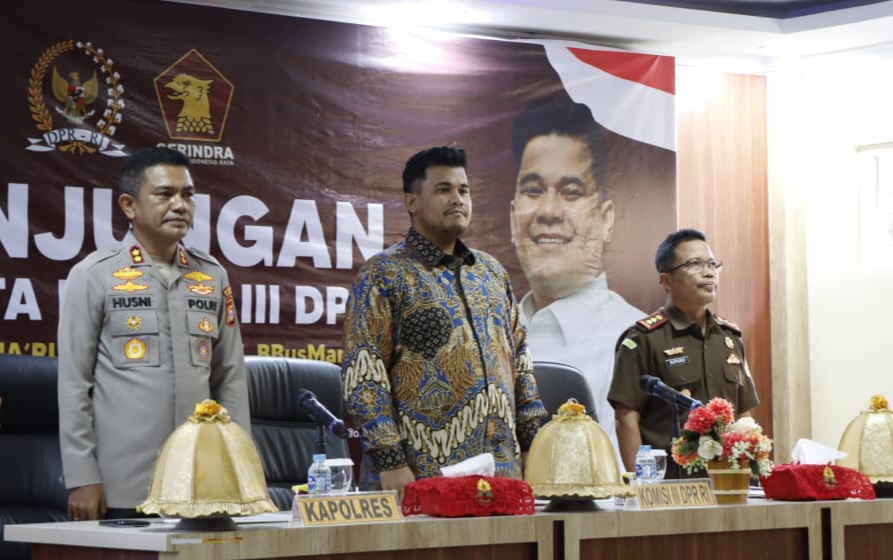 Komisi III DPR RI Serap Aspirasi Aparat Hukum di Pangkep