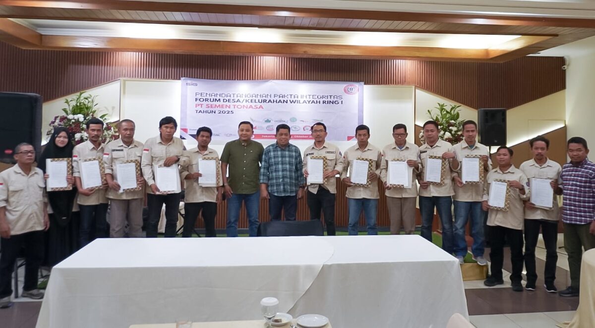 Tingkatkan Akuntabilitas TJSL, PT Semen Tonasa Gelar Penguatan Kapasitas Forum Desa Ring 1