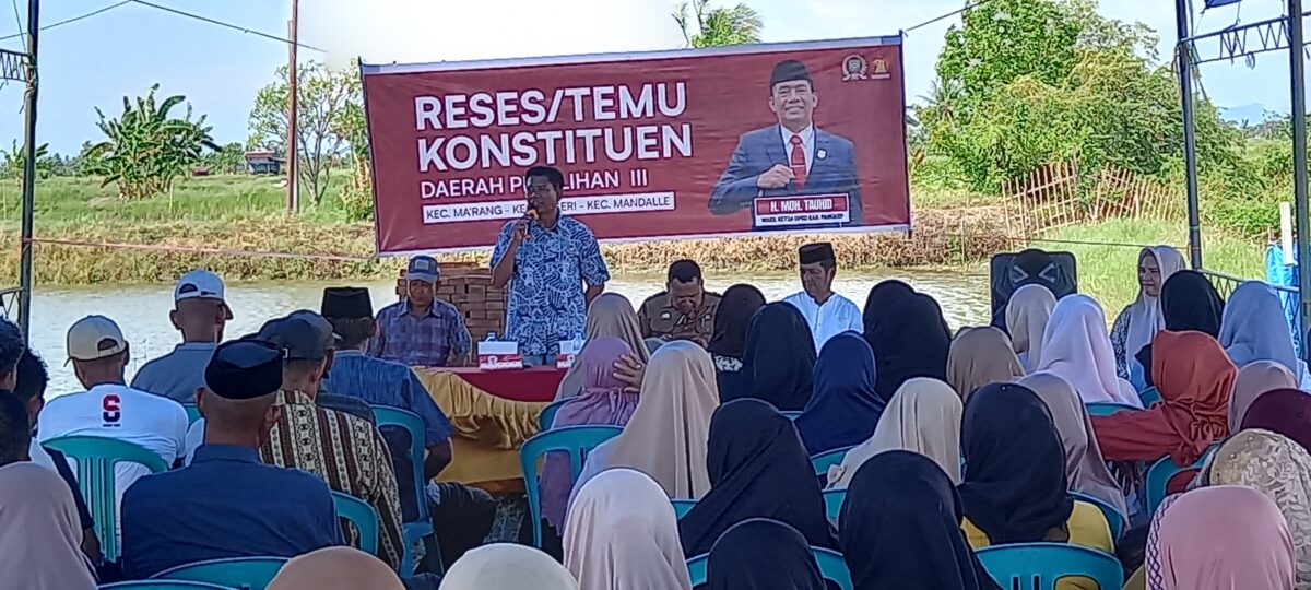 Wakil Ketua DPRD Pangkep H. Muh. Tauhid Serap Aspirasi Warga Kelurahan Talaka