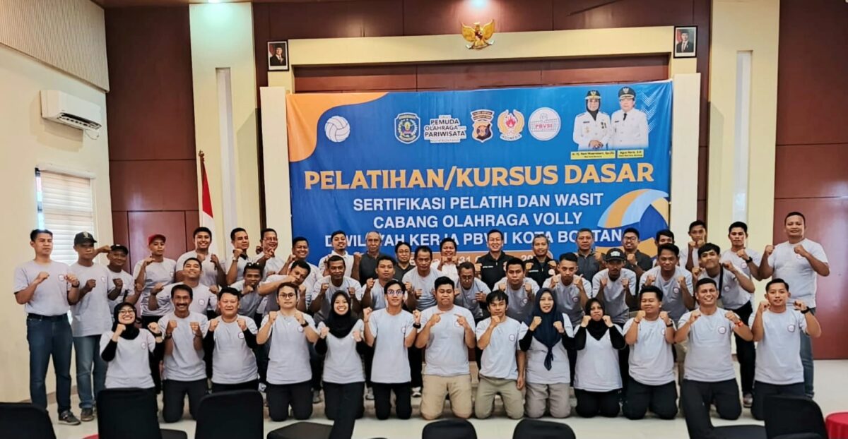 PBVSI Bontang Tingkatkan Profesionalisme Voli Lewat Pelatihan Pelatih dan Wasit Bersertifikat