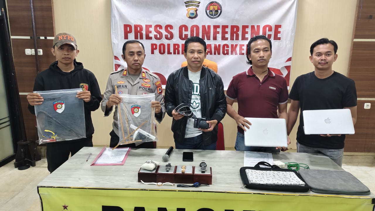 Pelaku Spesialis Rumah Kosong Tertangkap di Pangkep