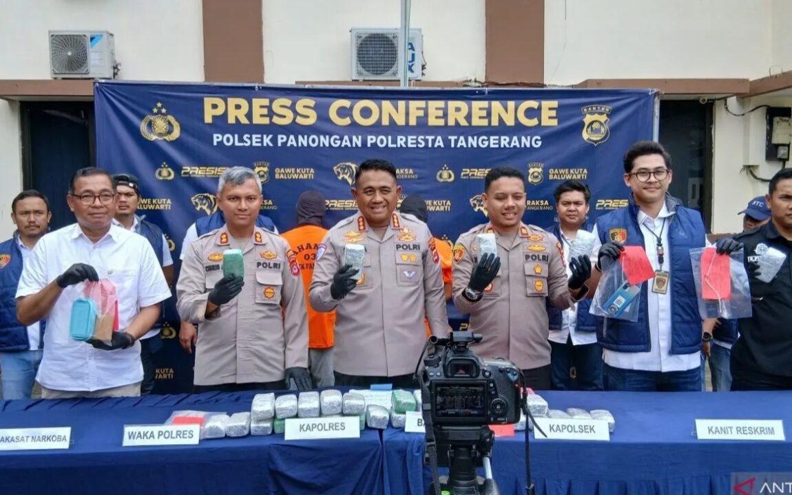 Ganja dalam Vespa Tujuan Bali Terbongkar Polisi