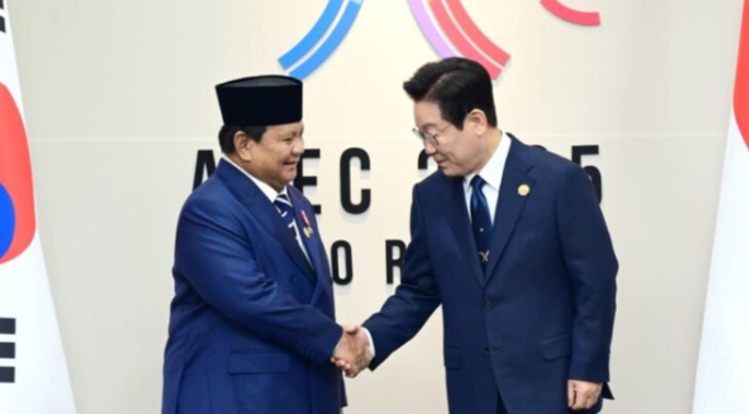 Prabowo dan Lee Jae Myung Bahas Kemitraan Strategis Indonesia–Korea