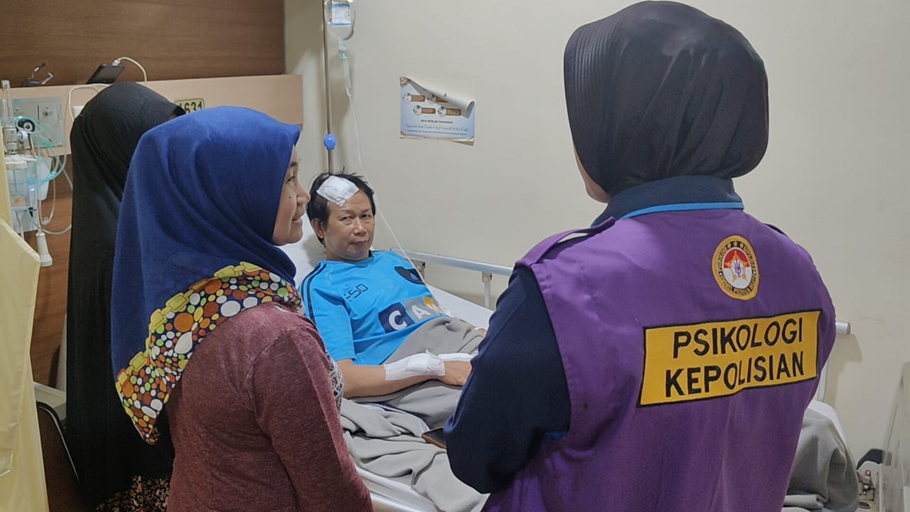 Psikolog Polri Dampingi Guru dan Korban Ledakan SMAN 72