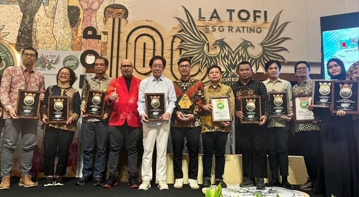 Semen Tonasa Raih Predikat Platinum di La Tofi ESG Rating 2025