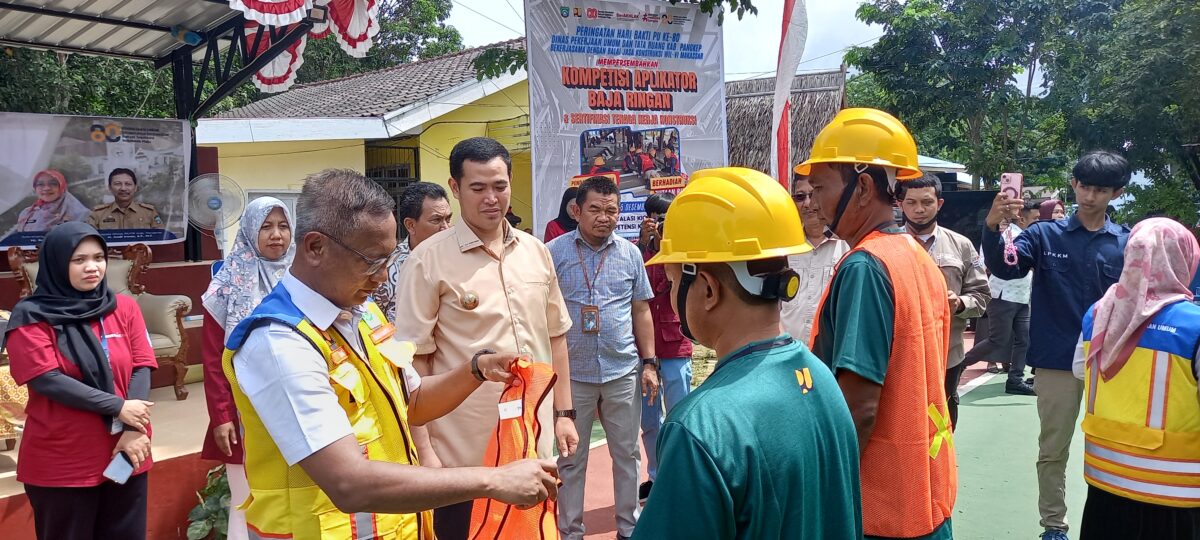 Dinas PU Pangkep Gandeng Balai Jasa Konstruksi Wilayah VI Makassar Tingkatkan Kompetensi Pekerja Lokal