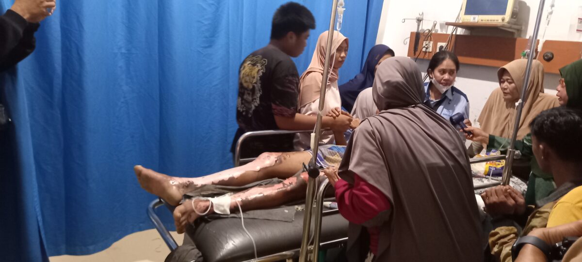 Buruh Bangunan Tersengat Listrik di Atap SPPG 02 Bungoro