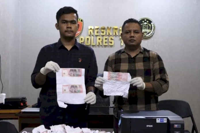 Cetak Uang Palsu Pakai Printer Rumahan, Warga TTU Ditangkap Polisi