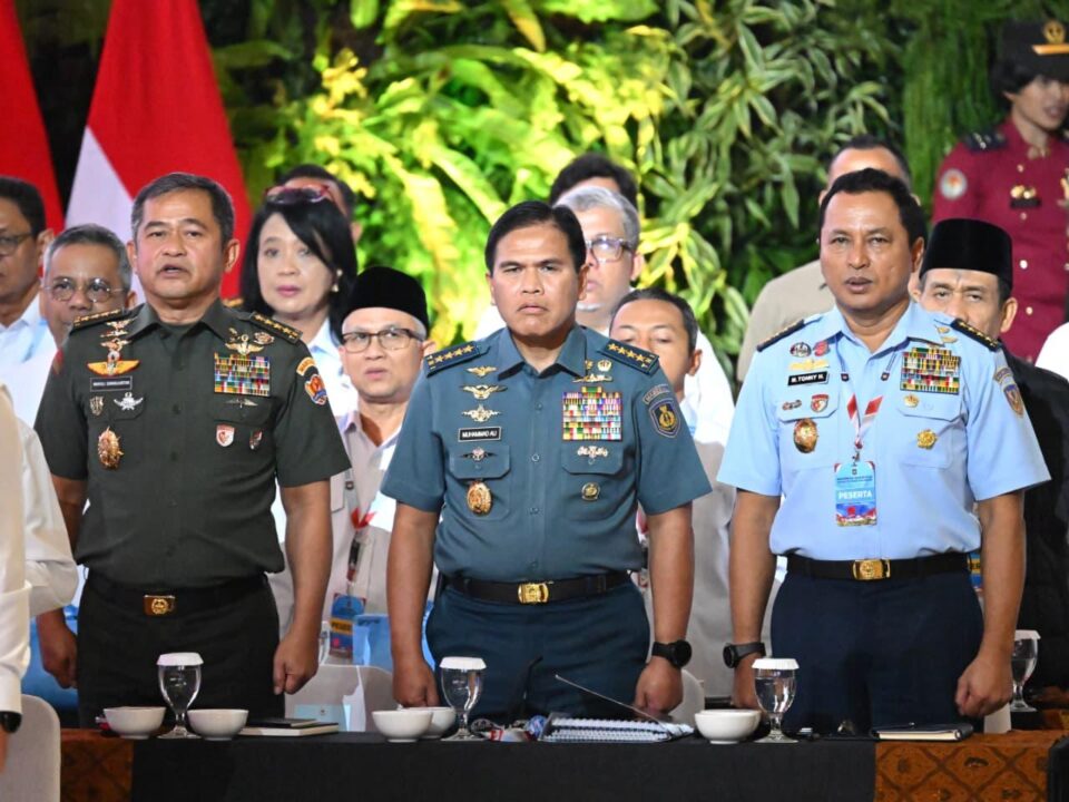 Rakornas 2026 di Bogor, Panglima TNI Tegaskan Dukungan Menuju Indonesia Emas 2045