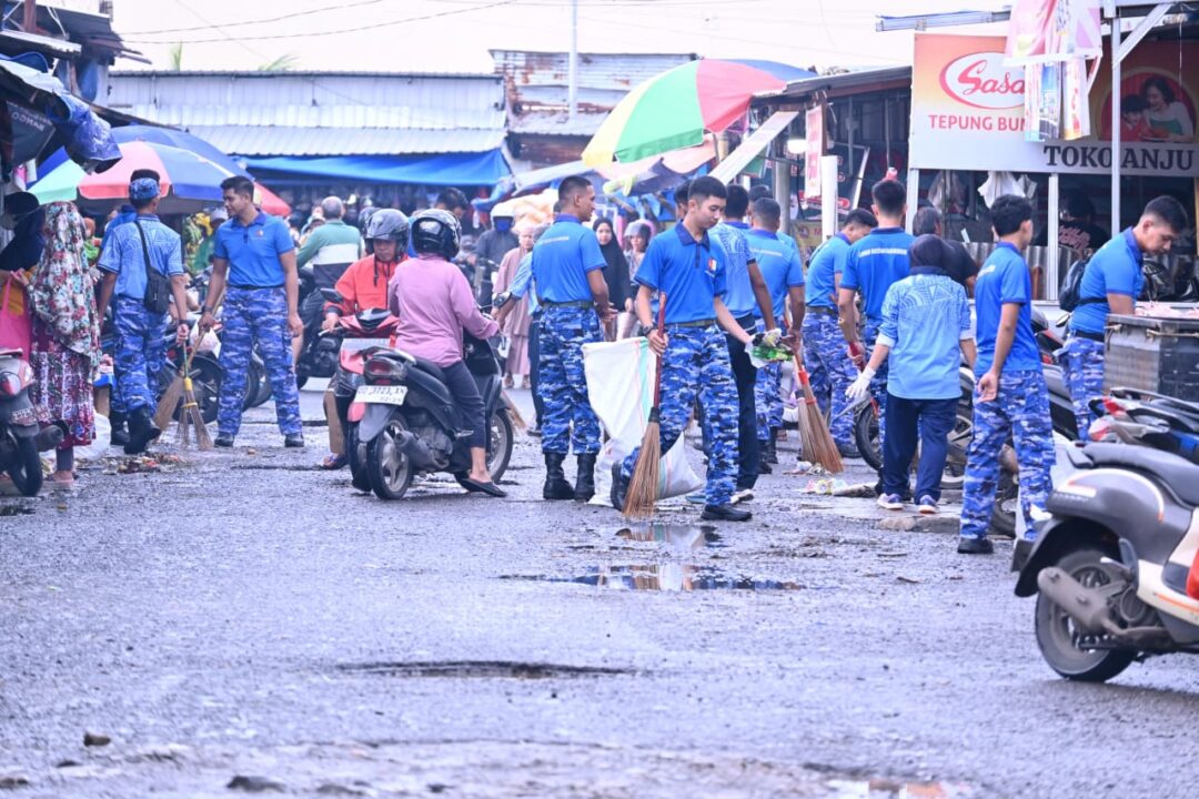 Gerakan Indonesia ASRI, Prajurit TNI AU Gotong Royong di Terminal Daya Makassar