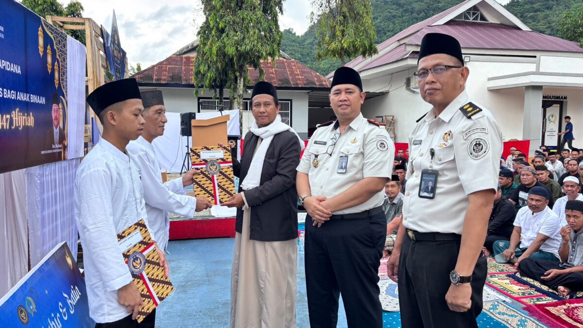 Usai Ibadah Idul Fitri, Rutan Pangkep Ganjar 204 Warga Binaan dengan Remisi