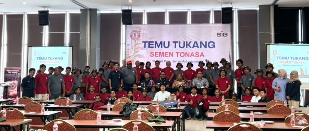 Semen Tonasa Gelar Temu Tukang, Pererat Hubungan dengan Pengguna Semen