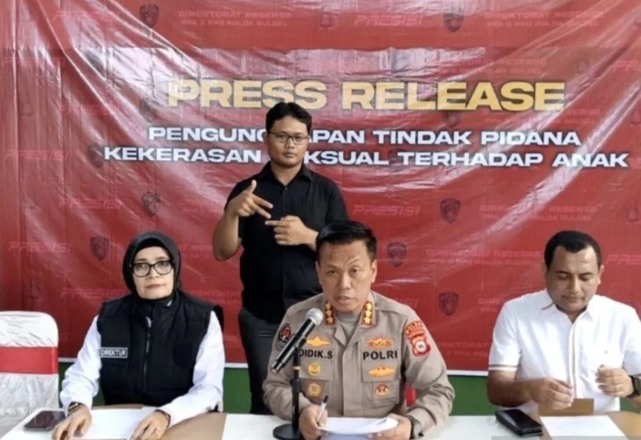 Polda Sulsel Tangkap 3 Pelaku Pelecehan Anak, Modus Rayu Korban Lewat Media Sosial