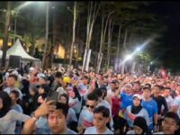 Lautan Manusia Padati Anjungan Losari, Appi Lepas MHM 2026
