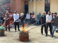 Polda Sumsel Musnahkan Sabu, Ganja dan Ekstasi