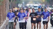 Makassar SMAnSA Run 2026 Meriah, Appi Lepas Ribuan Pelari dan Taklukkan Rute 10K