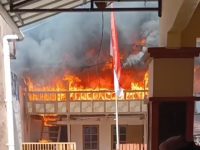 Setrika Diduga Picu Kebakaran, Rumah di Kabba Pangkep Terbakar