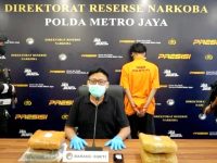 Polda Metro Jaya Gagalkan Peredaran 4 Kg Ganja di Palmerah