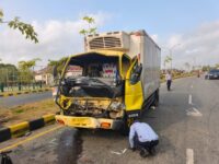 Kecelakaan Beruntun di Jalan Negara PPU, 4 Kendaraan Ringsek