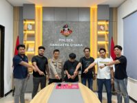 Polsek Sangatta Utara Ungkap Peredaran Sabu, 11 Poket Diamankan