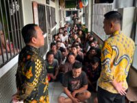 Kalapas Bontang Pimpin Razia dan Pemeriksaan Lingkungan Lapas