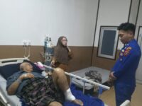 Warga Sangatta Disambar Buaya Saat Perbaiki Pipa Air, Kaki Luka