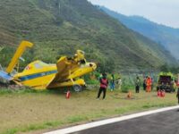 Pesawat Pengangkut BBM Tergelincir di Bandara Mulia Papua