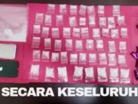 Satresnarkoba Polres Kutim Gerebek Kos di Sangatta Utara, 104,46 Gram Sabu Disita