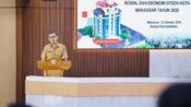 Andi Zulkifly memimpin rapat validasi DTSEN Pemkot Makassar 2026