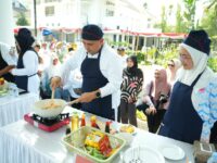 Berseragam Koki, Appi Sabet Juara I Lomba Masak Nasi Goreng Kepala Daerah se-Sulsel