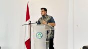 Andi Amar Sulaiman membuka kuliah umum tentang bahaya narkoba dan judi online di Universitas Muslim Maros.