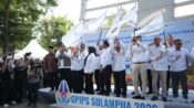Wali Kota Makassar Munafri Arifuddin menghadiri peluncuran GPIPS 2026 di Pelabuhan Soekarno-Hatta Makassar