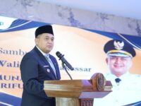 Munafri Arifuddin atau Appi saat menghadiri Tax Gathering DJP Sulselbartra 2026 di Makassar